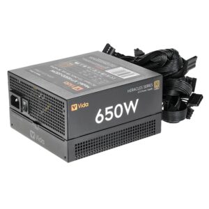VIDA 650W Heracles Black Gaming PSU Review