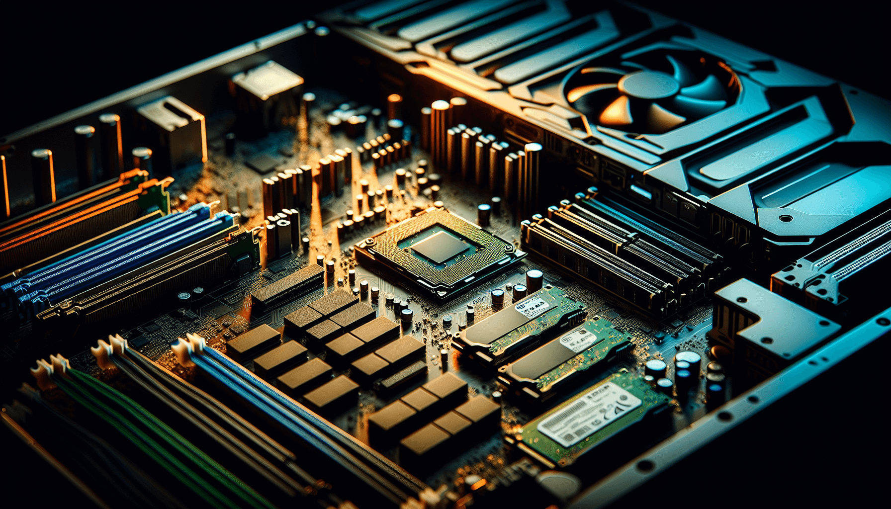 Voanzo M.2 Nvme Vs 10Gtek Sas Raid Comparison Illustration