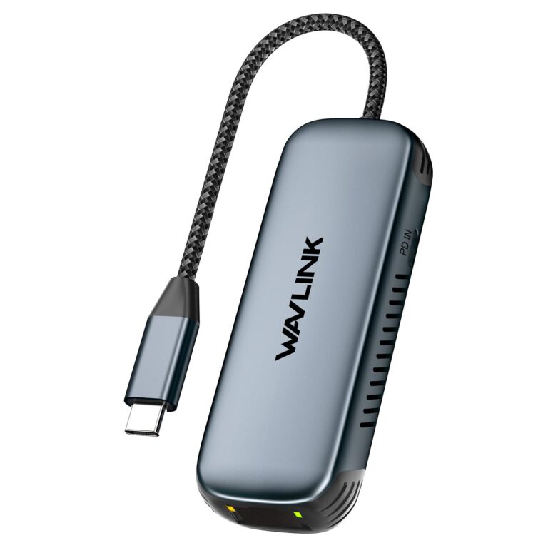 Wavlink Usb-C To 2.5Gbps Ethernet Adapter With 95W Pd - Compact Rj45 Network Dongle For Macbook/Laptop/Ipad - 2500Mbps Speed, Aluminium Design - Windows/Macos/Ios/Linux Compatible