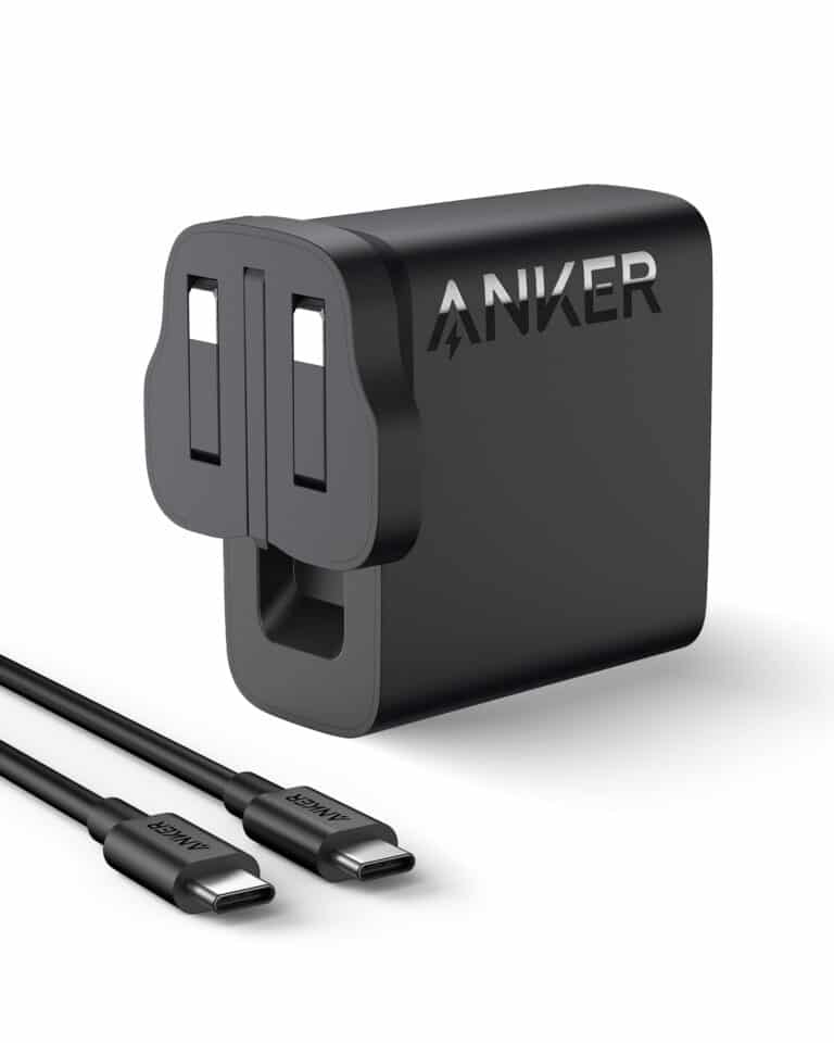Anker 100W Usb C Charger, Compact And Foldable Fast Macbook Charger, For Macbook Pro, Macbook Air, Samsung Galaxy, Ipad Pro, And All Usb C Devices (5 Ft C To C Cable Included)