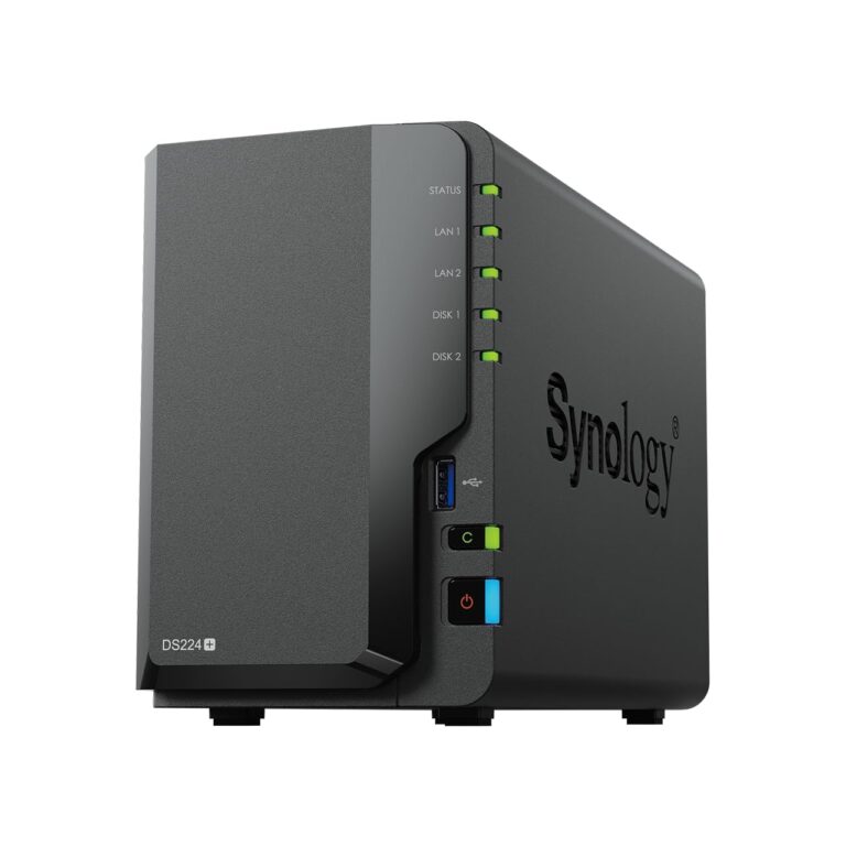 Synology Ds224+ 2 Bay Nas Desktop: Efficient Storage Solution